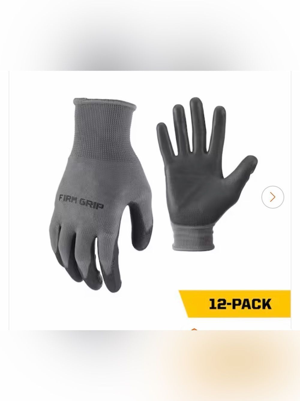 Large General Purpose Polyurethane Grip Work Gloves (12-Pack